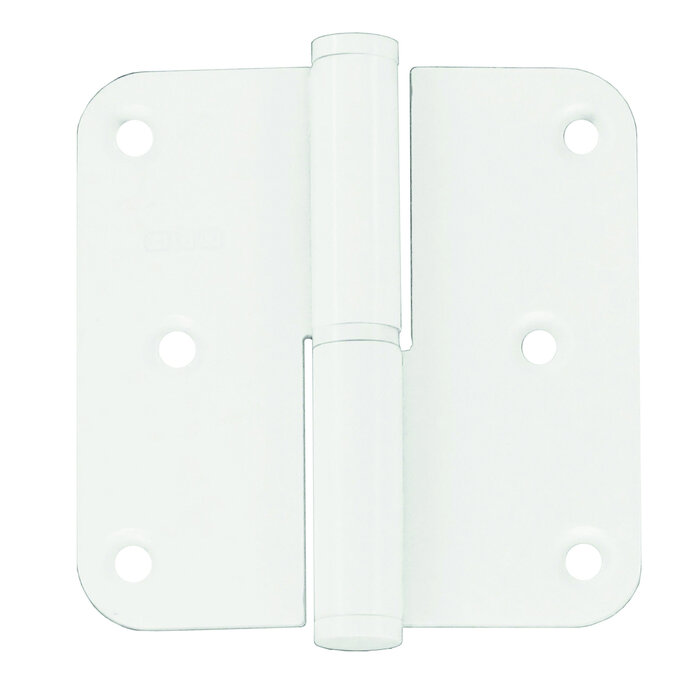 HDD Charnière blanche 80x80x2,5 mm
