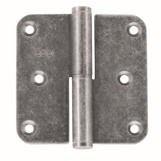 HDD Paumelle 80x80x2,5mm Altsilber - HDD