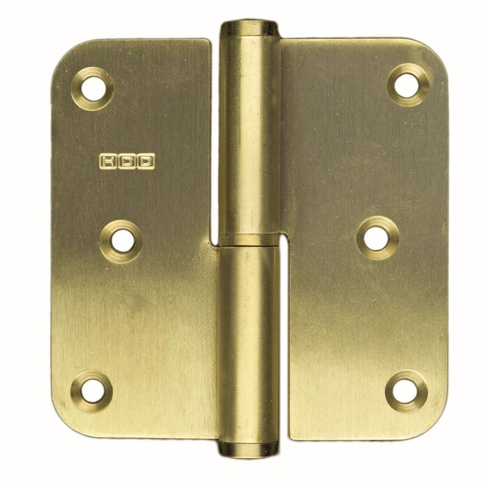 HDD HDD Paumelle 80x80x2.5mm goud-titanium