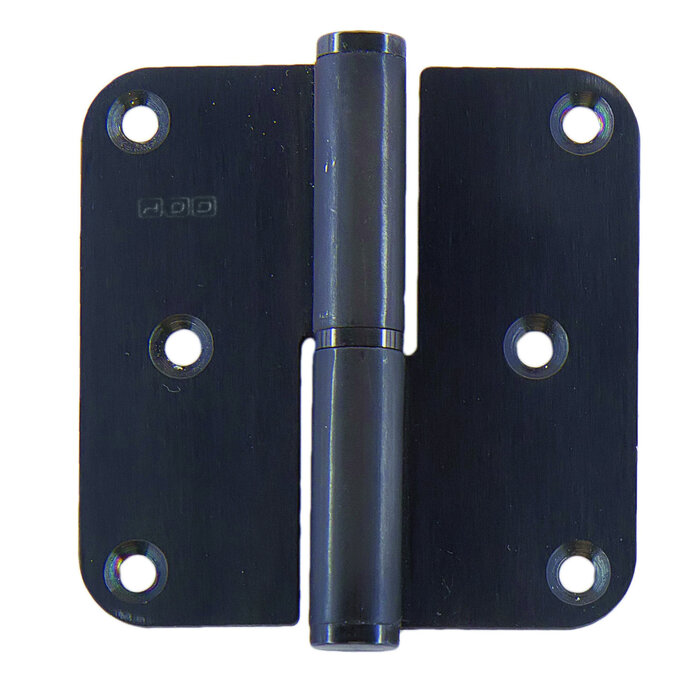 HDD HDD Paumelle 80x80x2,5mm Carbon-Schwarz-Look