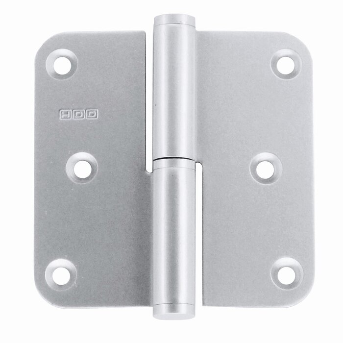 HDD HDD hinge 80x80x2.5mm Alu look