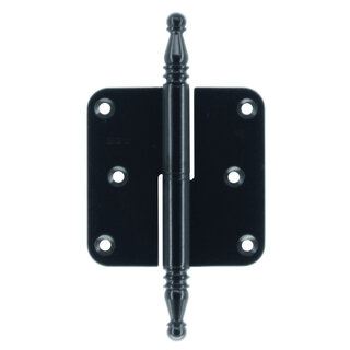 HDD Zwarte paumelle Vaas 80x80x2,5mm - HDD