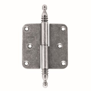 HDD Paumelle 80x80x2,5mm Vase Altsilber - HDD