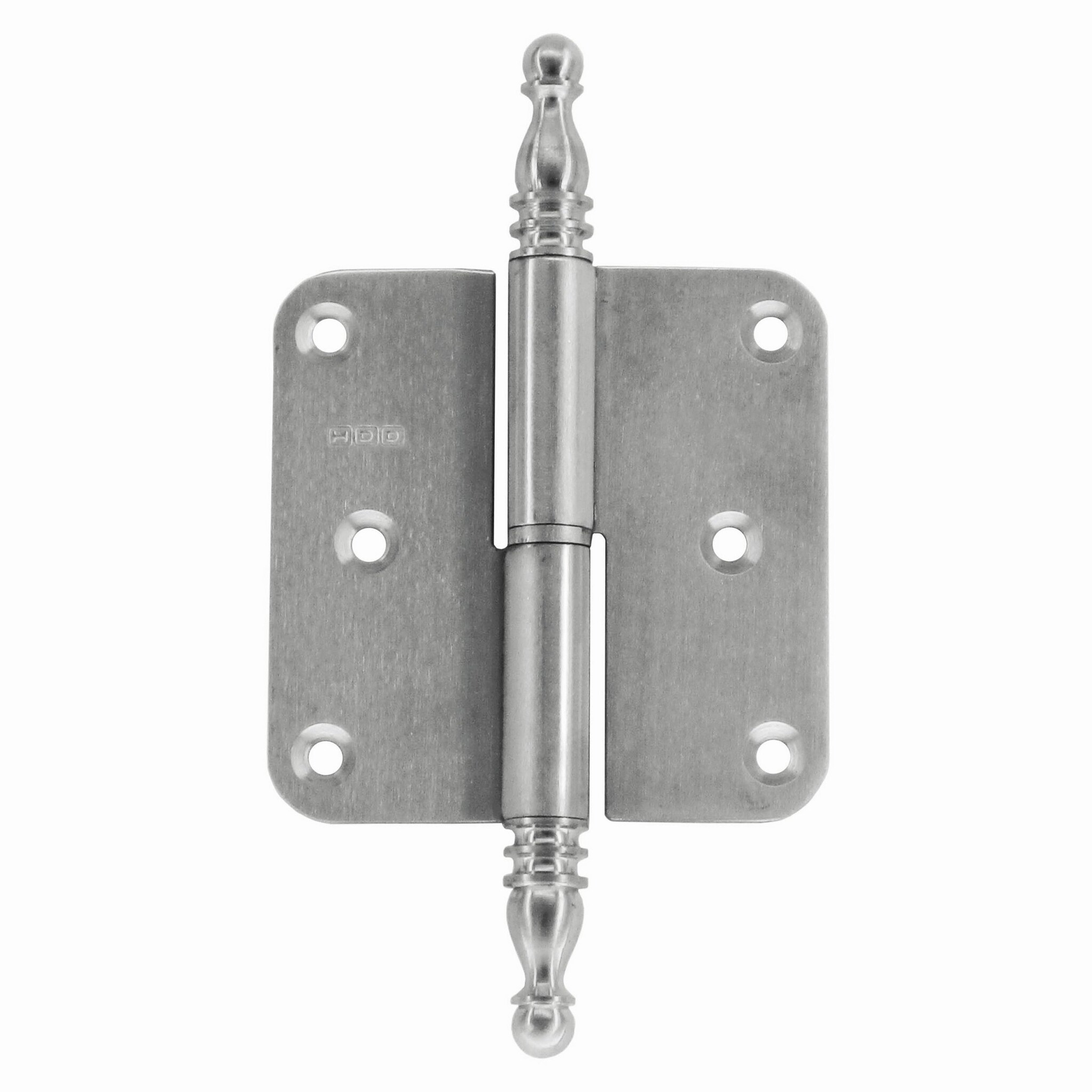 HDD Paumelle 80x80x2,5mm vaas in RVS