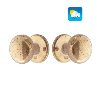 Dauby Dauby door knobs PHR/50 - rough bronze polished (RBP)