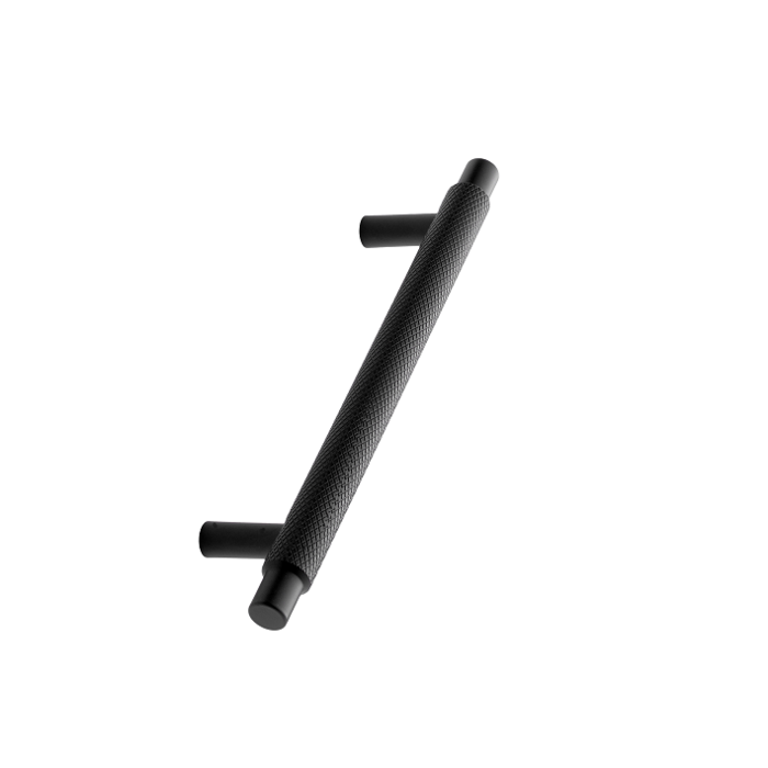 Furnipart Poignée de meuble Furnipart noire MANOR coupe transversale