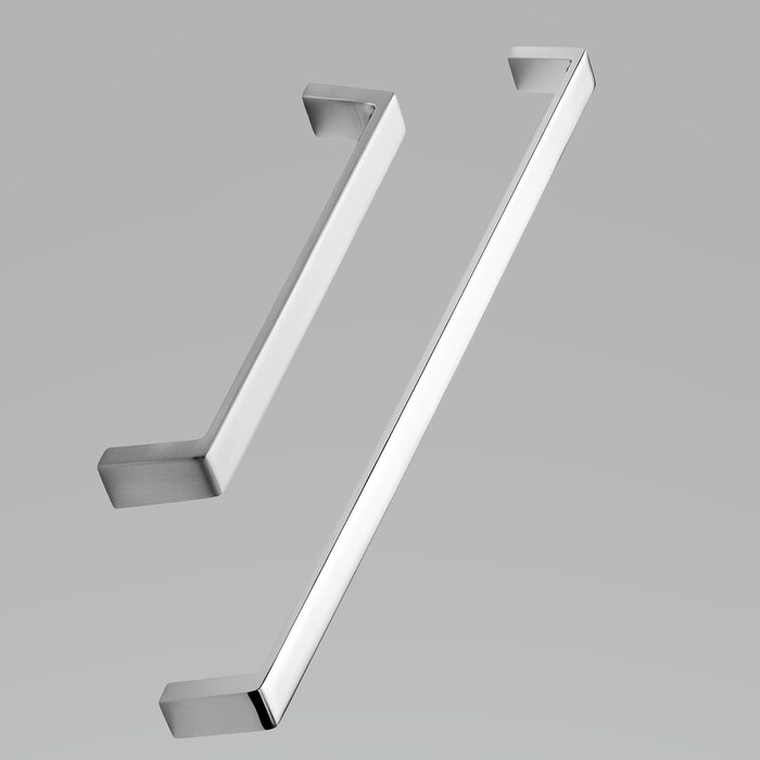 Furnipart Furnipart Möbelgriffe SEAM in U-Form – Edelstahloptik