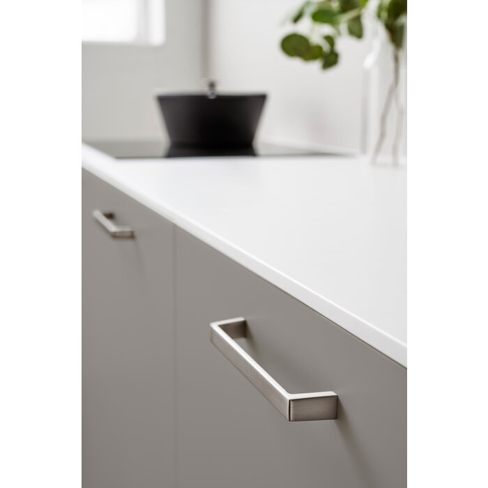 Furnipart Furnipart Möbelgriffe SEAM in U-Form – Edelstahloptik