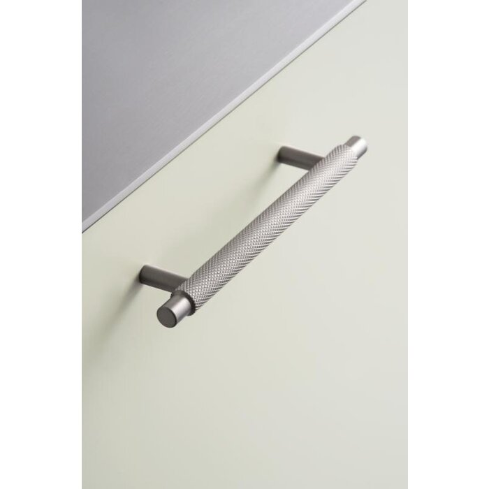 Furnipart Möbelgriff MANOR Kreuzschliff - Edelstahloptik