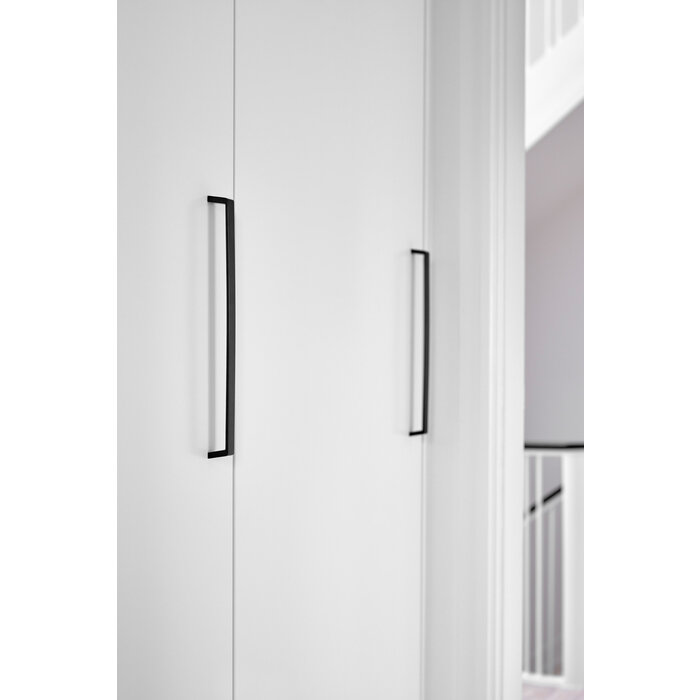 Furnipart Poignées de meubles Furnipart SEAM en forme de U - en noir