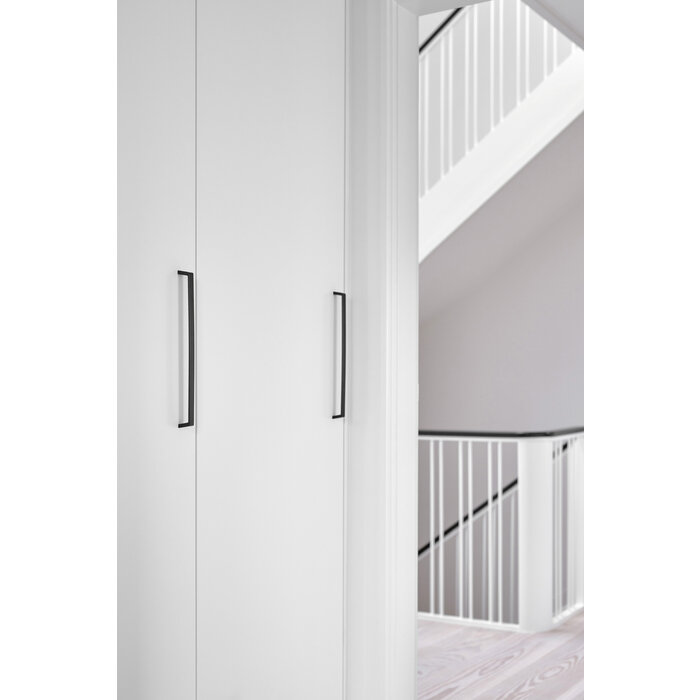 Furnipart Poignées de meubles Furnipart SEAM en forme de U - en noir