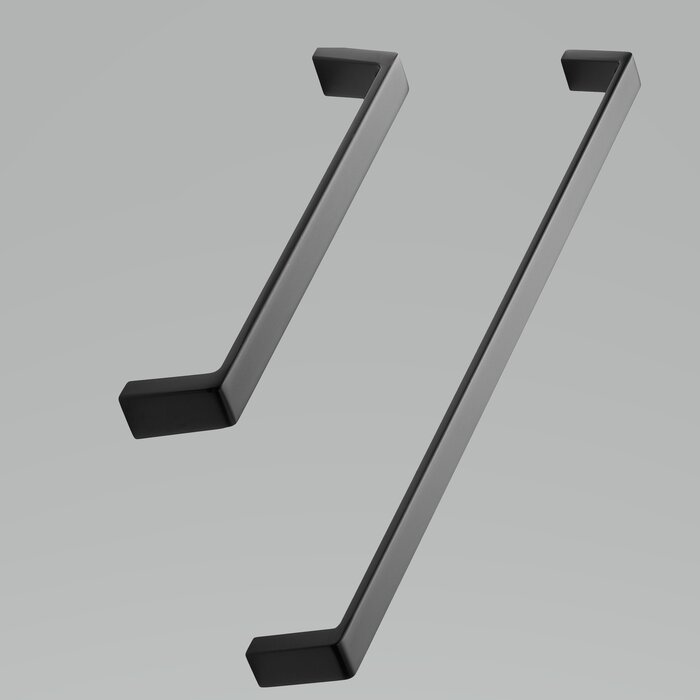 Furnipart Furnipart furniture handles SEAM in U-shape - in black