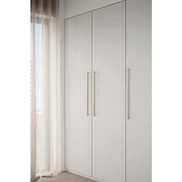 Furnipart Furnipart Möbelgriff MANOR LONG Kreuzschliff - Antikmessing - 14-640-694mm