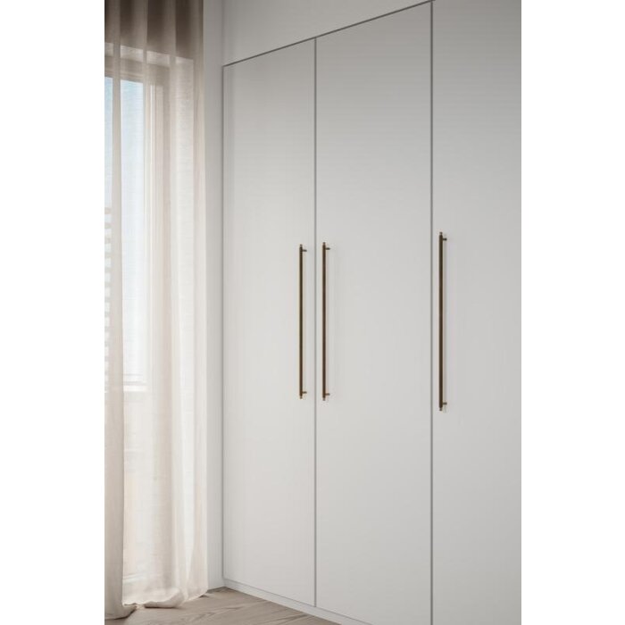 Furnipart Furnipart Möbelgriff MANOR LONG Kreuzschliff - Antikmessing - 14-640-694mm