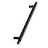 Furnipart Poignée de meuble MANOR LONG coupe transversale - noir - 640 mm