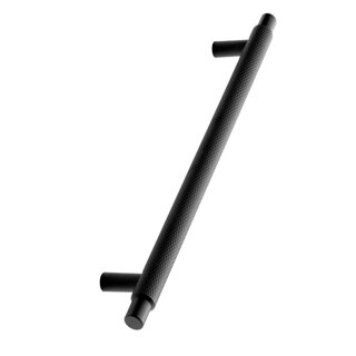 Furnipart Poignée de meuble MANOR LONG coupe transversale - noir - 640 mm