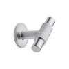 Furnipart Bouton de meuble MANOR-T coupe transversale 54 mm - Aspect inox