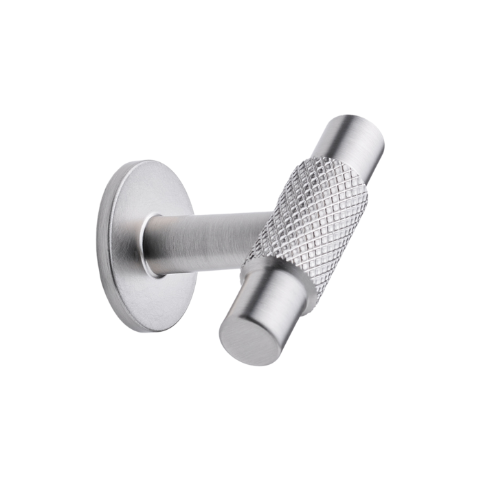 Furnipart Furnipart Meubelknop MANOR T-model kruislings geslepen 54 mm - RVS Look