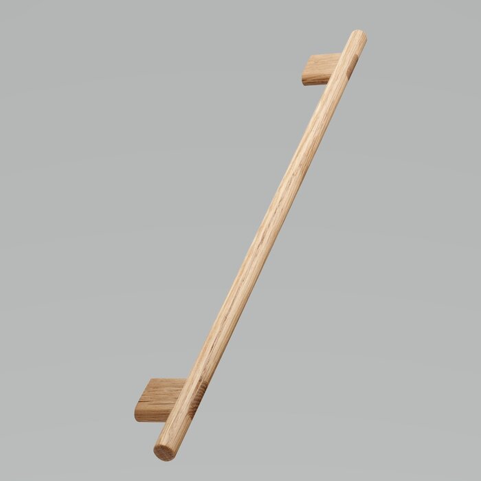 Furnipart  Poignée de meuble Furnipart JOIN entraxe en chêne vernis