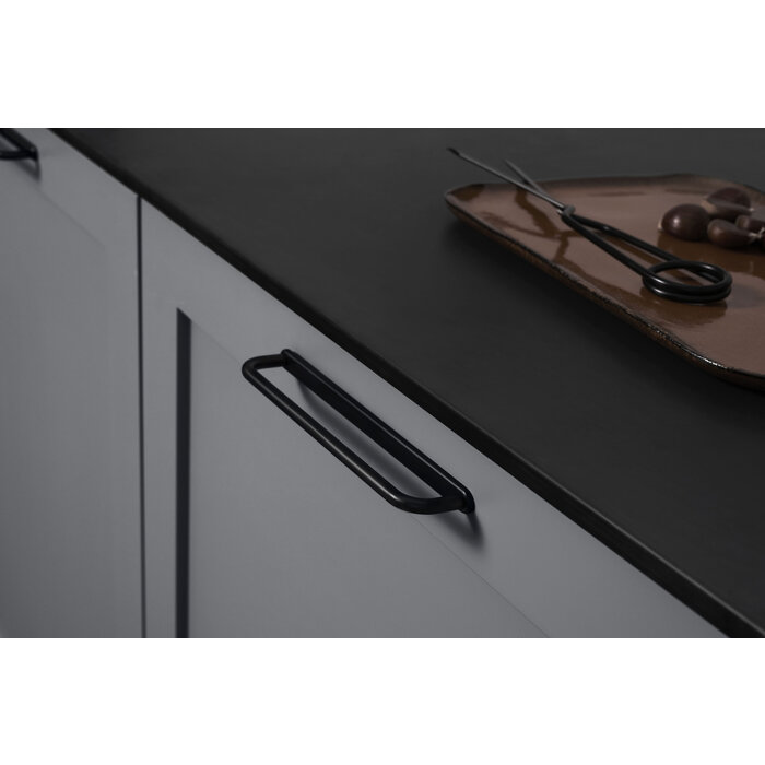 Furnipart Poignée de meuble Furnipart 'D-LITE' en noir mat