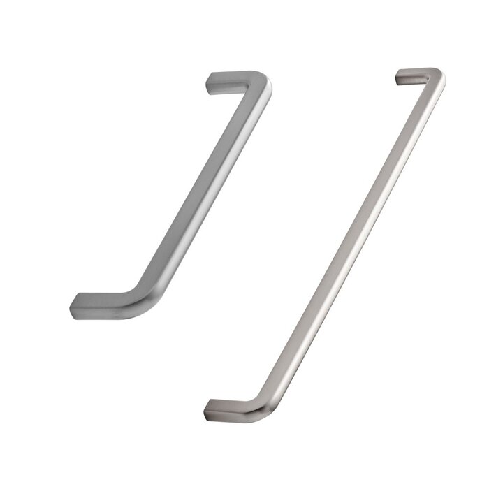 Furnipart Furnipart furniture handles COMPACT in U-shape - Stainless Steel Look