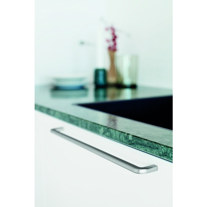 Furnipart Poignées de meubles Furnipart COMPACT en forme de U - anthracite brossé