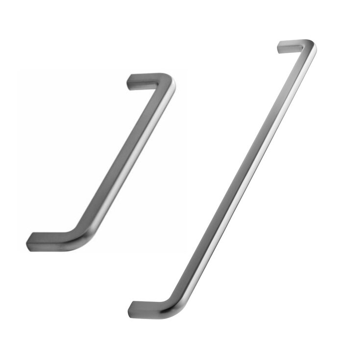 Furnipart Poignées de meubles Furnipart COMPACT en forme de U - anthracite brossé