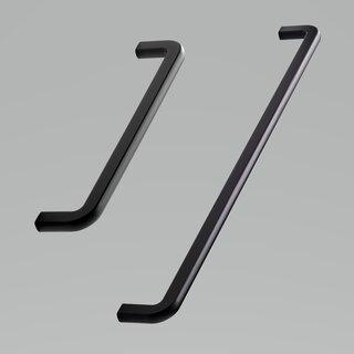 Furnipart COMPACT Möbelgriffe in U-Form - Schwarz