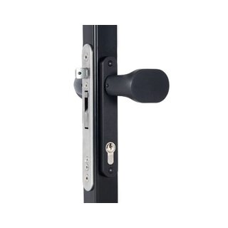LOCINOX Door handles 3006PAD with rounded corners - Fixed or rotating