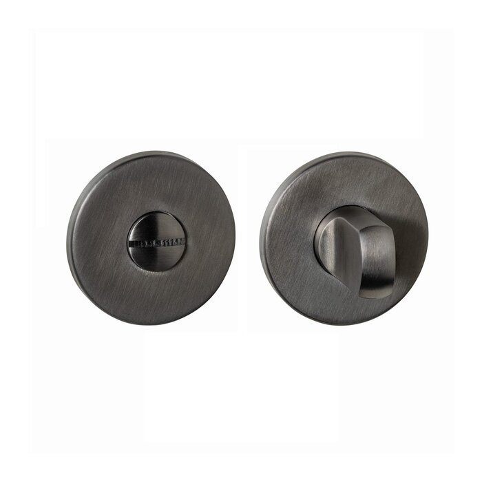 Intersteel Intersteel WC-Verschluss verdeckt Ø 52x6mm - Anthrazitgraues PVD