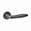 Intersteel Intersteel door handles "Q 03" on a concealed round rosette - Anthracite PVD