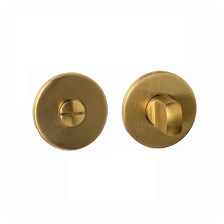 Intersteel Intersteel WC lock concealed Ø 52x6mm - Brass PVD