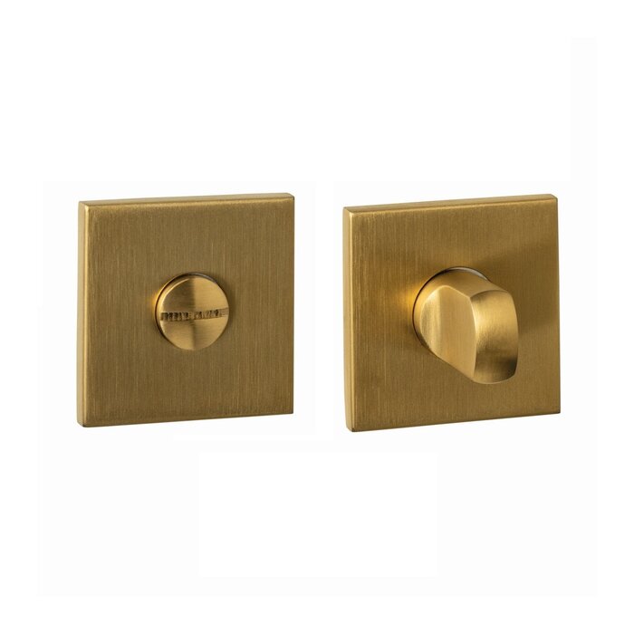 Intersteel Fermeture de toilette Intersteel dissimulée 53x53x6mm - Laiton PVD