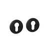 Intersteel Intersteel concealed cylinder rosettes Ø 52x6mm - Black PVD
