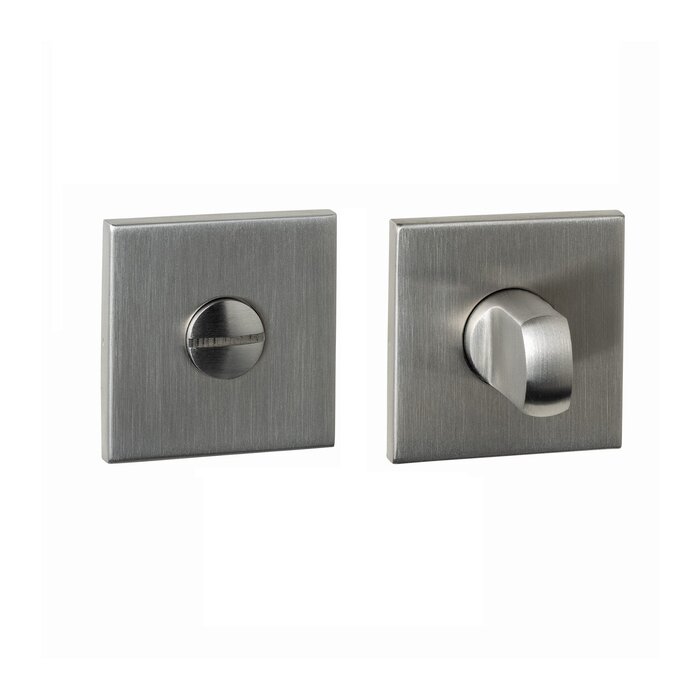 Intersteel Intersteel Toilettenverschluss verdeckt 53x53x6mm - Edelstahl