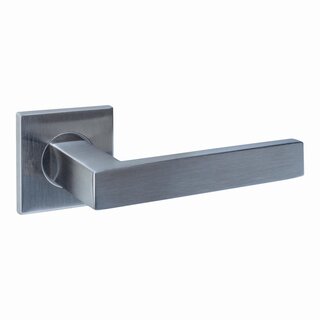 Intersteel Intersteel deurkrukken "Q 05" op een verdekt vierkant rozet - RVS