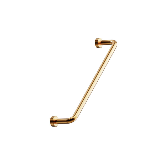 Furnipart  Furnipart meubelgreep LOUNGE in onbehandeld gepolijst messing