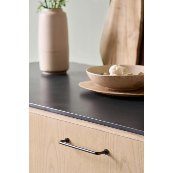 Furnipart  Furnipart furniture handle LOUNGE in gun metal