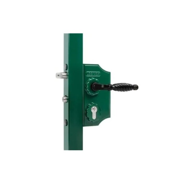 LOCINOX Locinox Surface-mounted ornamental gate lock LAKQ40H2LVSZFA for square profile 40-60mm - large