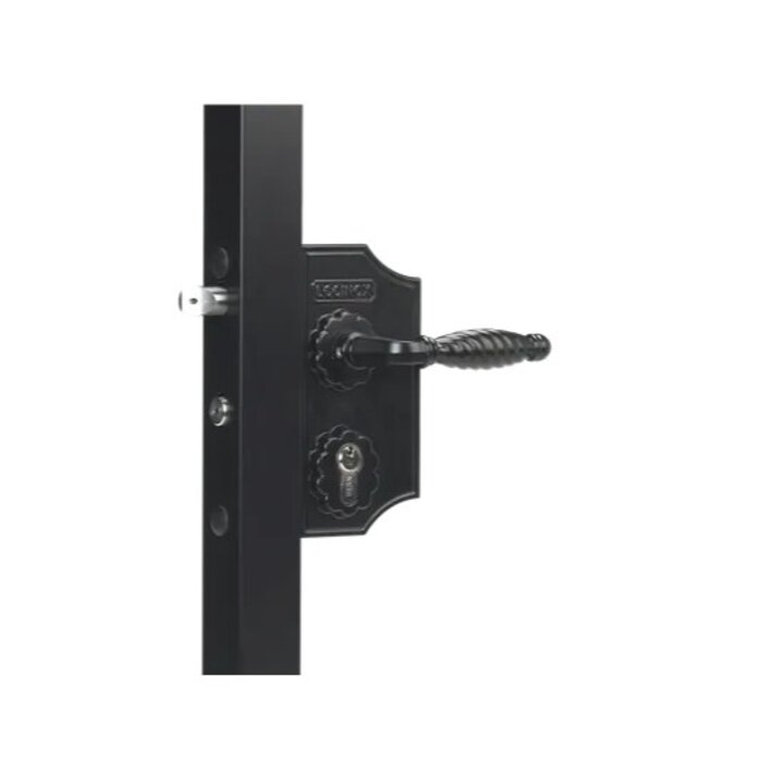 LOCINOX Locinox Opbouw sierpoortslot LAKQ40H2LVSZFA voor vierkant profiel 40-60mm - groot