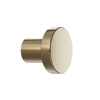 Furnipart Bouton de meuble rond DOT Ø 30 mm - laiton poli