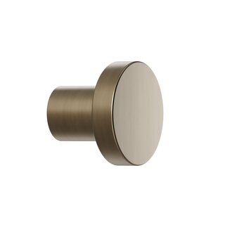 Furnipart Bouton de meuble rond DOT Ø 30 mm - laiton patiné