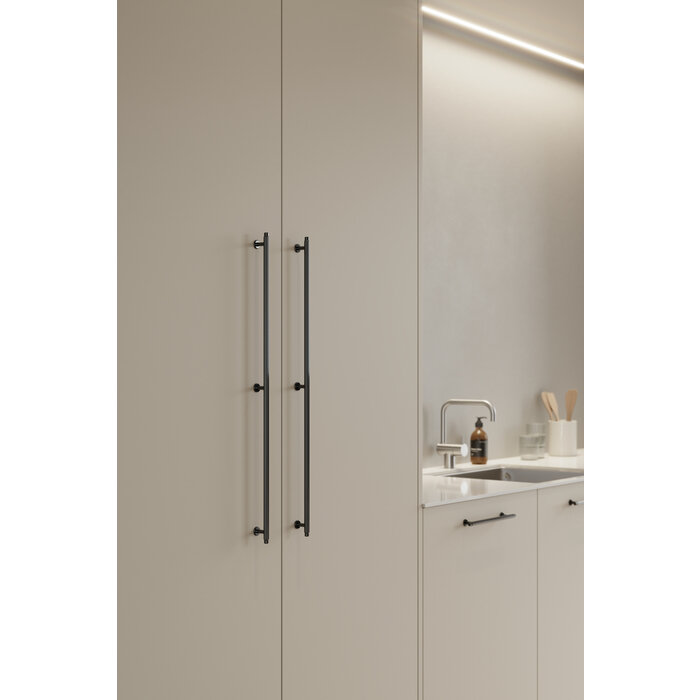 Furnipart Furnipart Möbelgriff 'VILLA LONG' in Schwarznickel