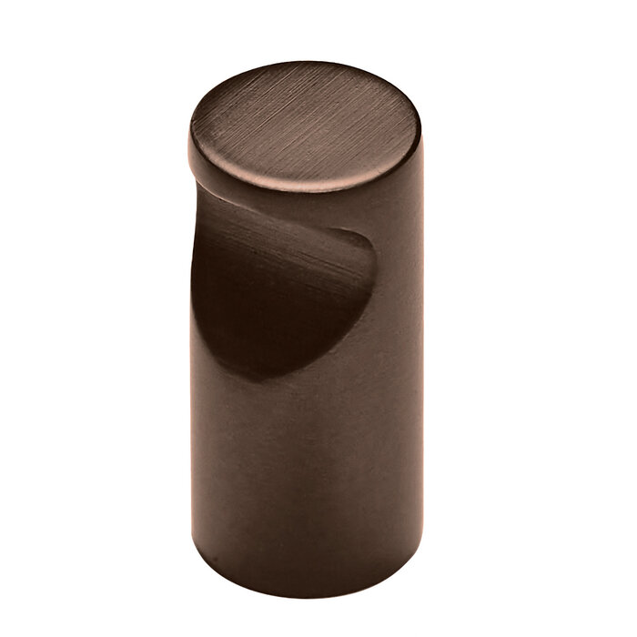 HDD Bouton de meuble bronze mat D 12 mm