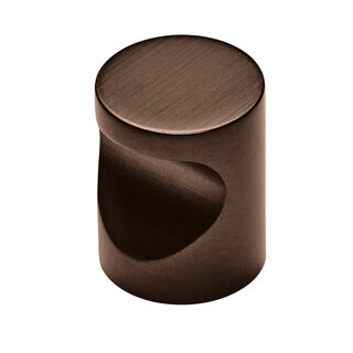 HDD Furniture knob D 20 mm - matt bronze