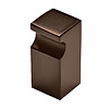 HDD Meubelknop CUBICA TOP 12 mm - mat brons
