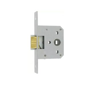 Assa Abloy Serrure à barillet Litto inox, 22x140mm, mandrin 50mm