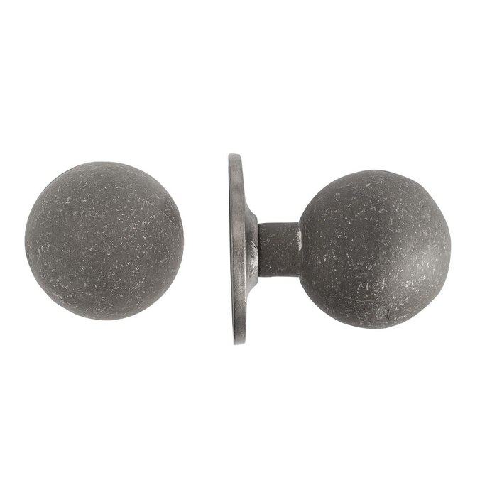 Dauby Dauby front door knob PT-70 raw metal (RM)