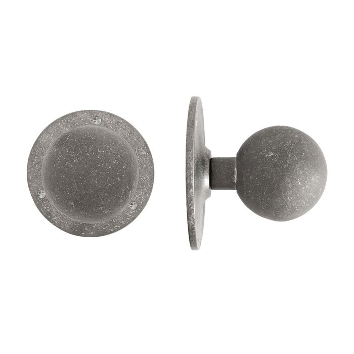 Dauby Dauby front door knob PT-70 raw metal (RM)