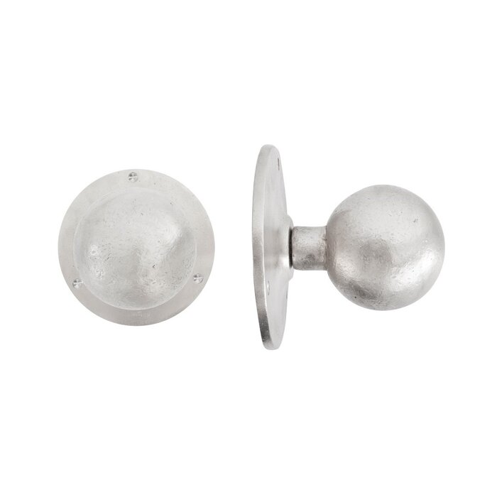 Dauby Bouton de porte d'entrée Dauby PT-70 bronze blanc mat (WBS)